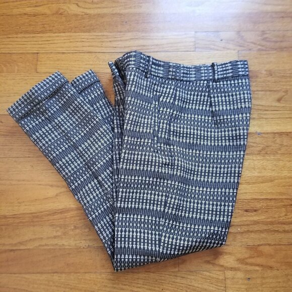 Anthro Day Birger et Mik Kelsen Pants - Day Birger et Mik Kelsen Cropped Black & Tan Pants